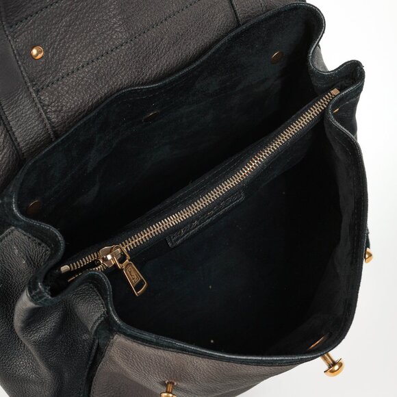 Yves Saint Laurent Small Muse Two Grey Leopard-Calf Hair 2-Way Top-Handle Bag - Picture 11 of 13